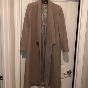 Tan long coat
